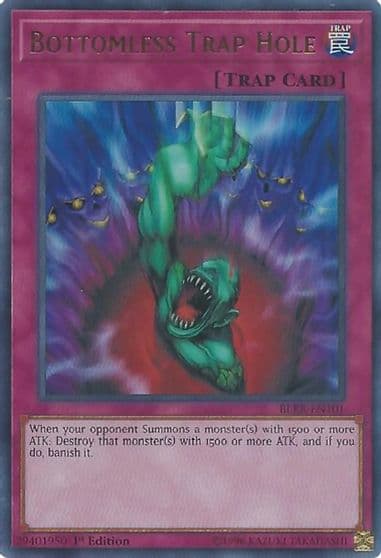 Bottomless Trap Hole Battles of Legend: Relentless Revenge Yu-Gi-Oh! card
