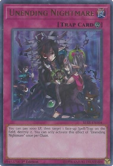 Unending Nightmare Battles of Legend: Relentless Revenge Yu-Gi-Oh! card