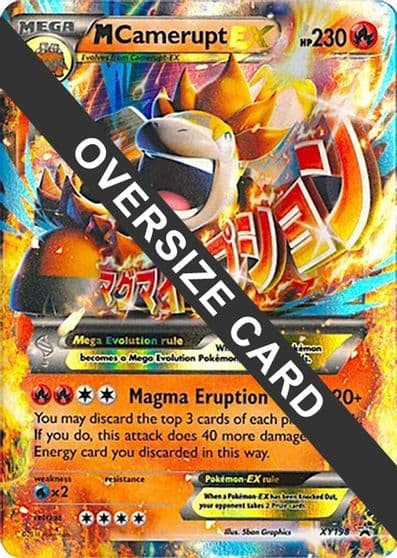 M Camerupt EX - XY198 Jumbo Cards Pokemon card