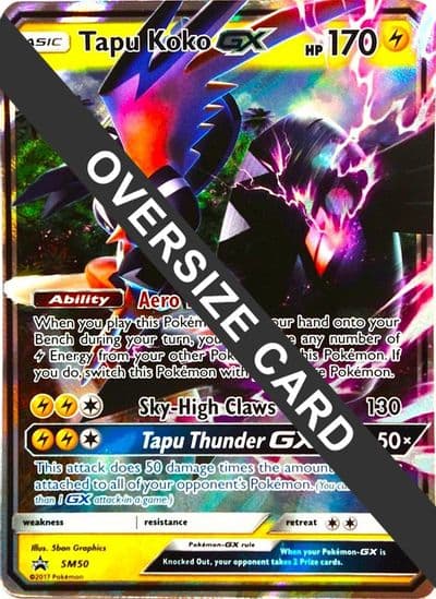 Tapu Koko GX - SM50 Jumbo Cards Pokemon card