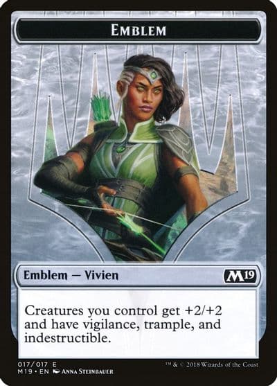 Emblem Vivien Reid Core Set 2019 Magic card