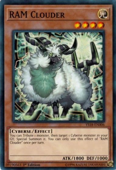 RAM Clouder Starter Deck: Codebreaker Yu-Gi-Oh! card