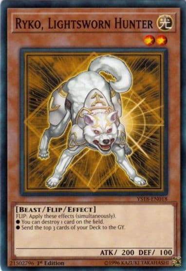 Ryko Lightsworn Hunter Starter Deck: Codebreaker Yu-Gi-Oh! card