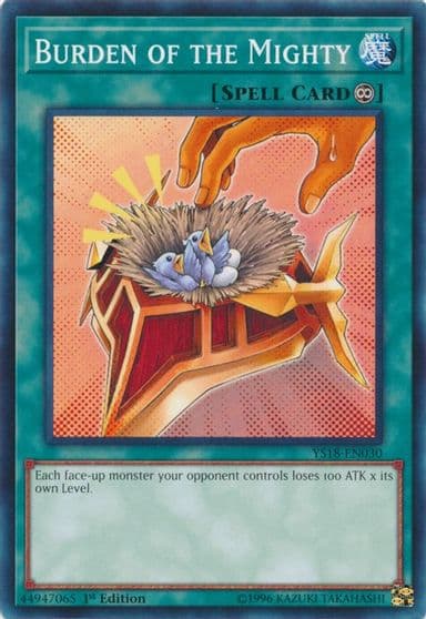 Burden of the Mighty Starter Deck: Codebreaker Yu-Gi-Oh! card