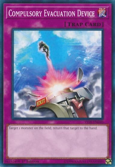 Compulsory Evacuation Device Starter Deck: Codebreaker Yu-Gi-Oh! card