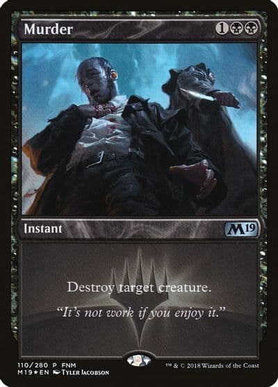 Murder FNM Promos Magic card