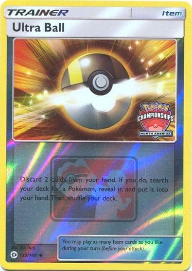 Ultra Ball (North America Championships) League & Championship Cards Pokemon card