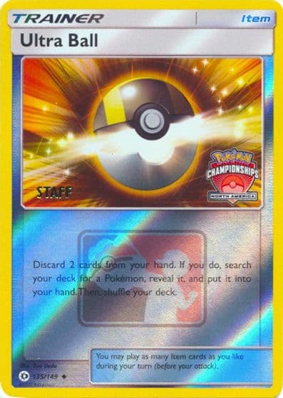 Ultra Ball (North America Championships) [Staff] League & Championship Cards Pokemon card