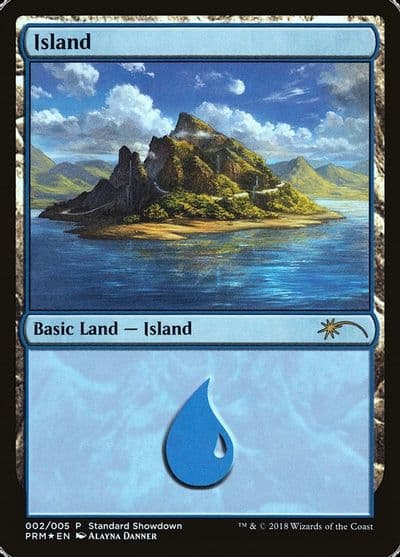 Island Alayna Danner Standard Showdown Promos Magic card