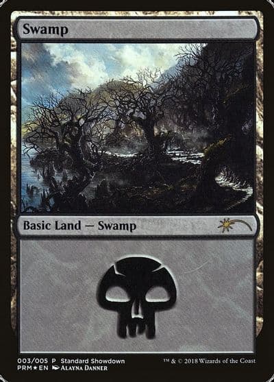 Swamp Alayna Danner Standard Showdown Promos Magic card