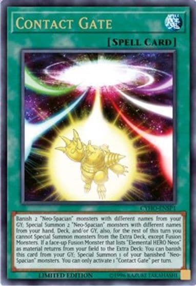 Contact Gate CYHO ENSP1 Cybernetic Horizon Yu-Gi-Oh! card