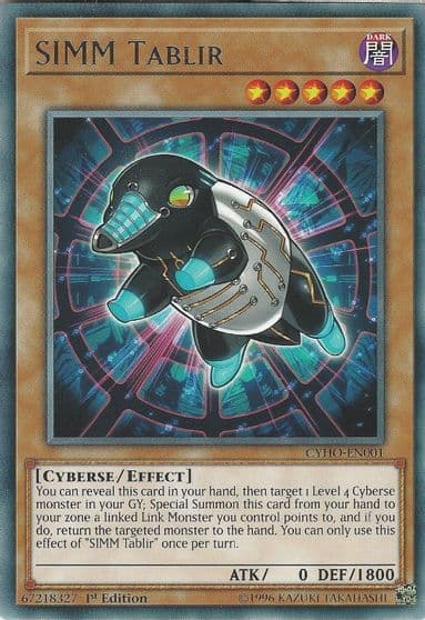 SIMM Tablir Cybernetic Horizon Yu-Gi-Oh! card