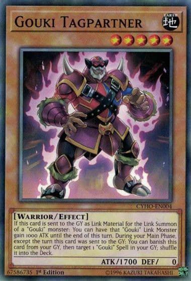 Gouki Tagpartner Cybernetic Horizon Yu-Gi-Oh! card