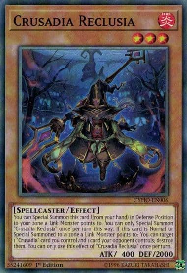 Crusadia Reclusia Cybernetic Horizon Yu-Gi-Oh! card