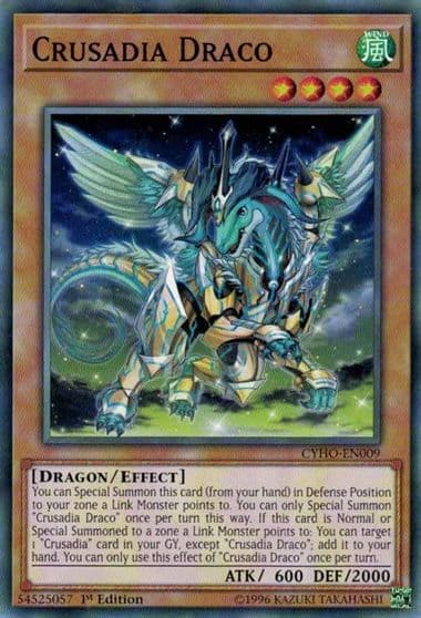 Crusadia Draco Cybernetic Horizon Yu-Gi-Oh! card