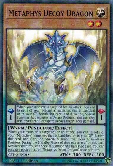 Metaphys Decoy Dragon Cybernetic Horizon Yu-Gi-Oh! card