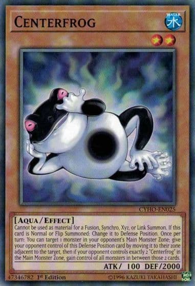 Centerfrog Cybernetic Horizon Yu-Gi-Oh! card