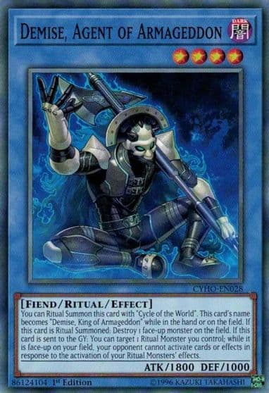 Demise Agent of Armageddon Cybernetic Horizon Yu-Gi-Oh! card