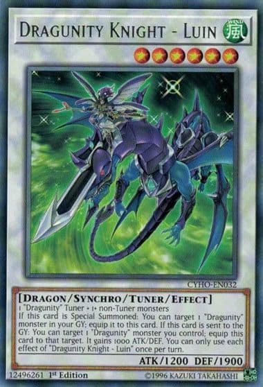 Dragunity Knight Luin Cybernetic Horizon Yu-Gi-Oh! card