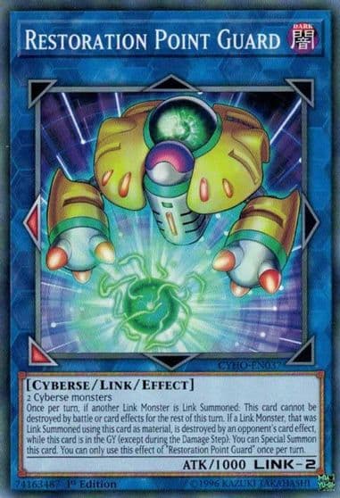 Restoration Point Guard Cybernetic Horizon Yu-Gi-Oh! card