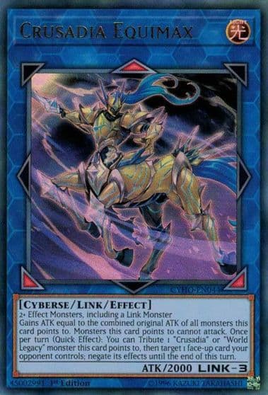Crusadia Equimax Cybernetic Horizon Yu-Gi-Oh! card