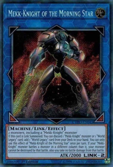 Mekk Knight of the Morning Star Cybernetic Horizon Yu-Gi-Oh! card