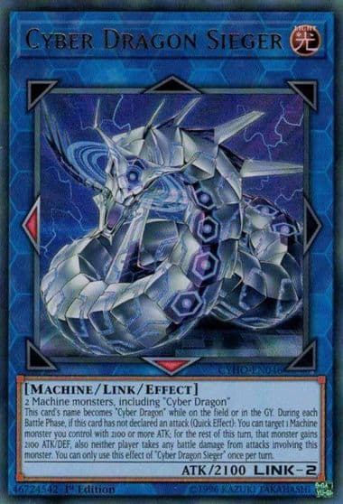 Cyber Dragon Sieger Cybernetic Horizon Yu-Gi-Oh! card