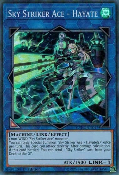 Sky Striker Ace Hayate Cybernetic Horizon Yu-Gi-Oh! card
