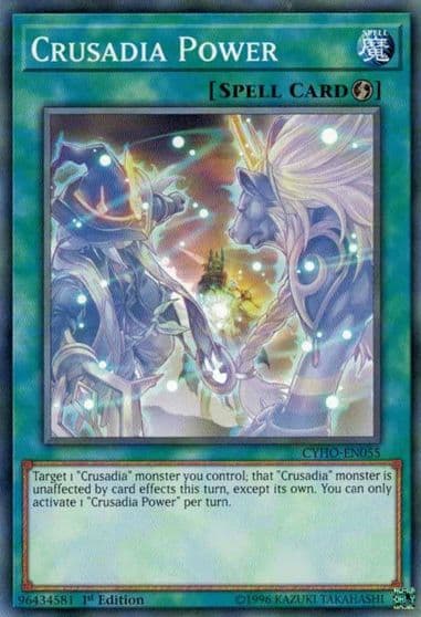 Crusadia Power Cybernetic Horizon Yu-Gi-Oh! card