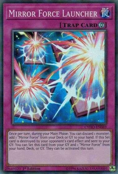Mirror Force Launcher Cybernetic Horizon Yu-Gi-Oh! card