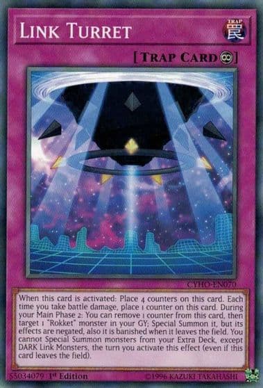 Link Turret Cybernetic Horizon Yu-Gi-Oh! card