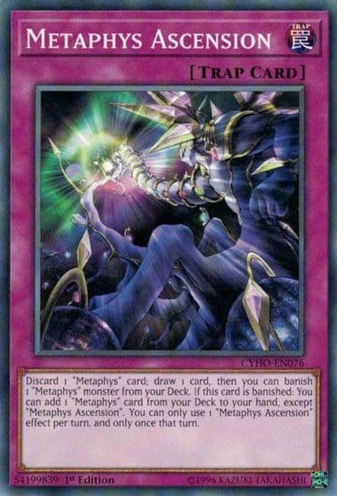 Metaphys Ascension Cybernetic Horizon Yu-Gi-Oh! card