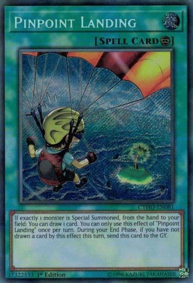 Pinpoint Landing Cybernetic Horizon Yu-Gi-Oh! card