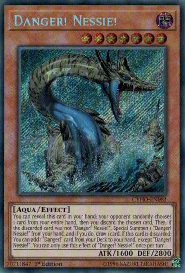 Danger Nessie Cybernetic Horizon Yu-Gi-Oh! card