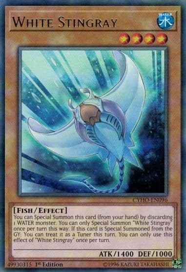 White Stingray Cybernetic Horizon Yu-Gi-Oh! card
