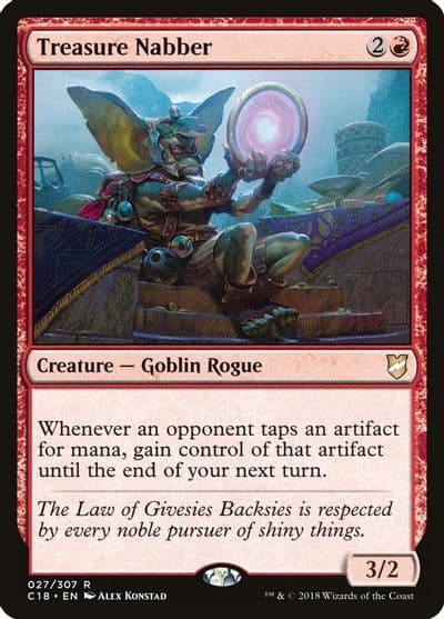 Treasure Nabber Commander 2018 Magic card