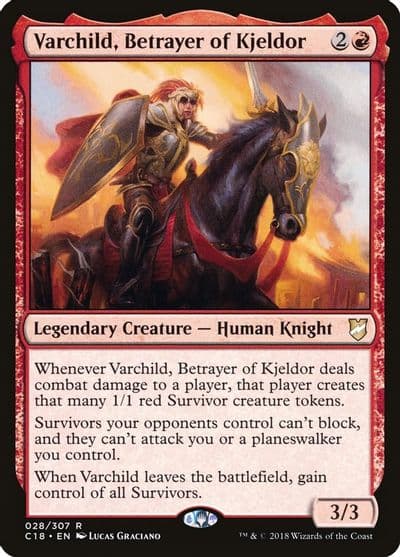 Varchild Betrayer of Kjeldor Commander 2018 Magic card