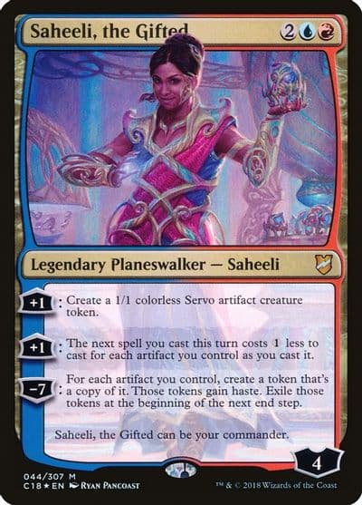 Saheeli the Gifted Commander 2018 Magic card