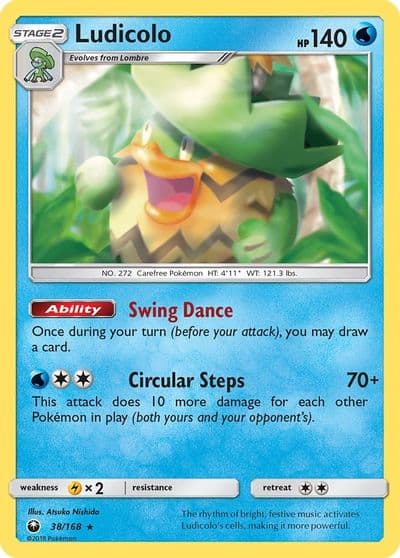 Ludicolo SM - Celestial Storm Pokemon card