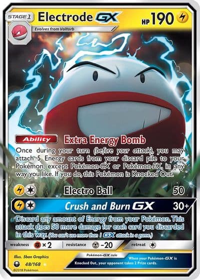 Electrode GX SM - Celestial Storm Pokemon card