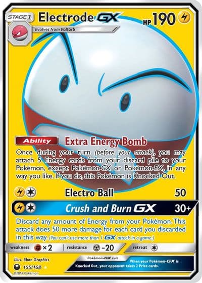 Electrode GX (Full Art) SM - Celestial Storm Pokemon card
