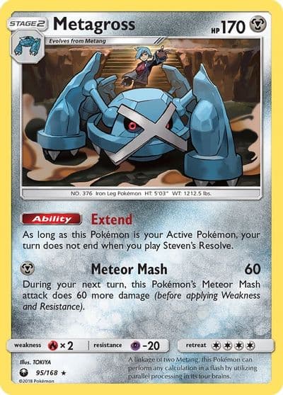 Metagross SM - Celestial Storm Pokemon card