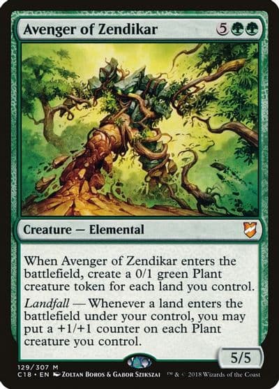Avenger of Zendikar Commander 2018 Magic card