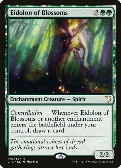 Eidolon of Blossoms Commander 2018 Magic card