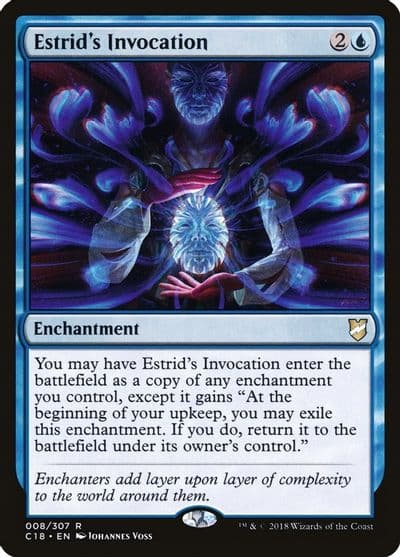 Estrids Invocation Commander 2018 Magic card