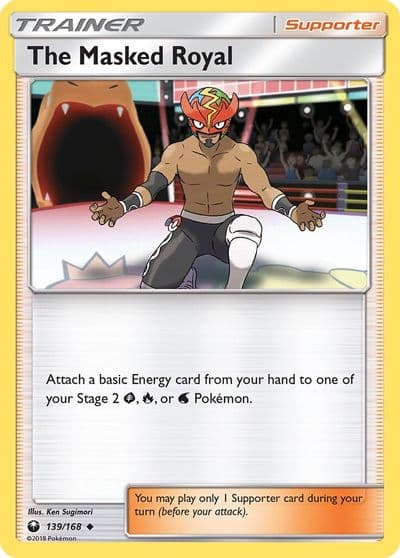 The Masked Royal SM - Celestial Storm Pokemon card