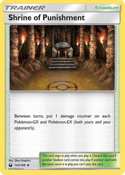 Shrine of Punishment SM - Celestial Storm Pokemon card