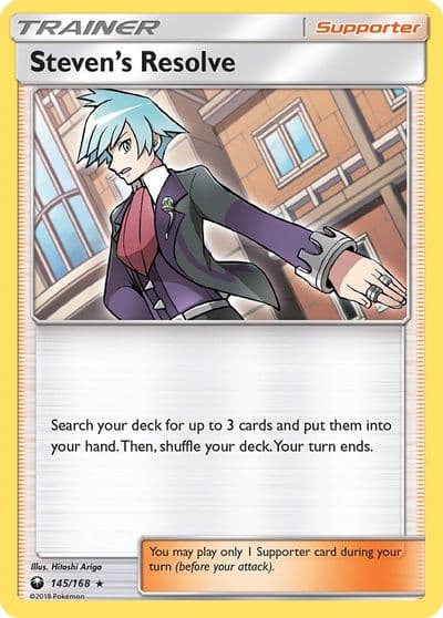 Steven's Resolve SM - Celestial Storm Pokemon card