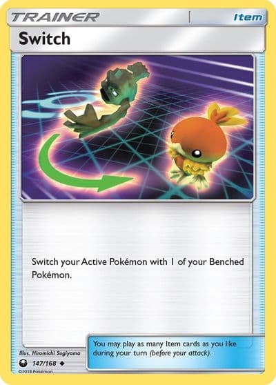 Switch SM - Celestial Storm Pokemon card