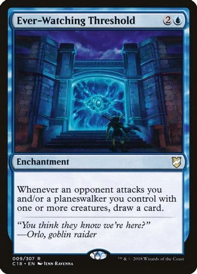 Ever Watching Threshold Commander 2018 Magic card